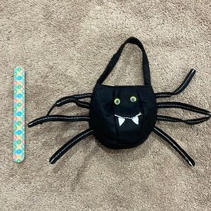 Mini Pottery Barn Spider candy bag